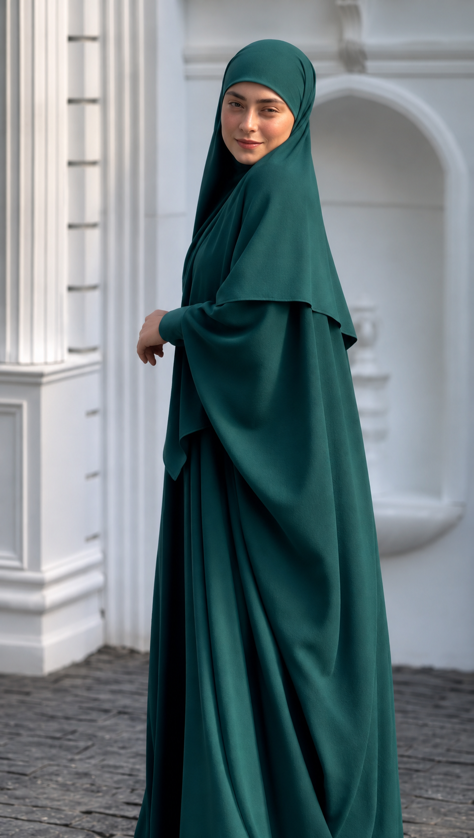 Arebaian Kaftan with Pardi Rumali