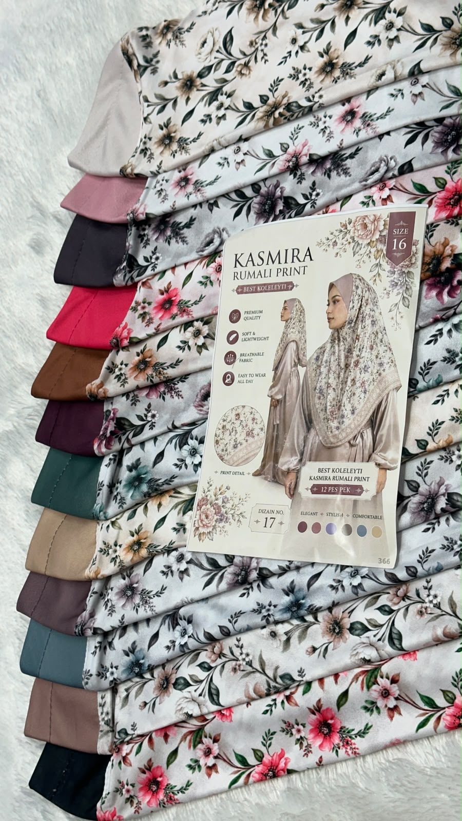Fancy Malaysian Printed Hijab